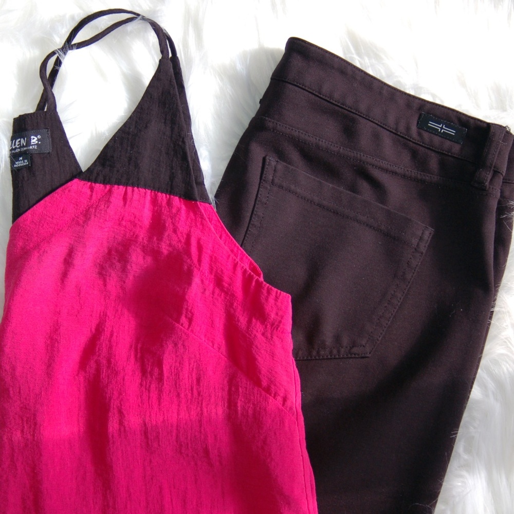 Allen B. Colorblock Racerback Tank